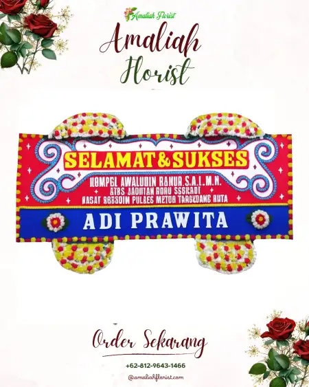 Papan Bunga Ucapan Selamat Cigadung